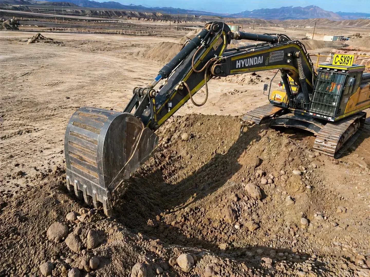 Excavadora Maxservicios para excavación y movimiento de tierra