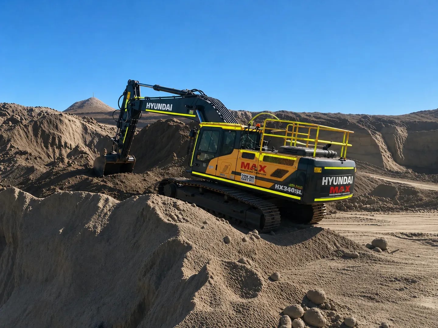 Excavadoras disponible para arriendo en Antofagasta
